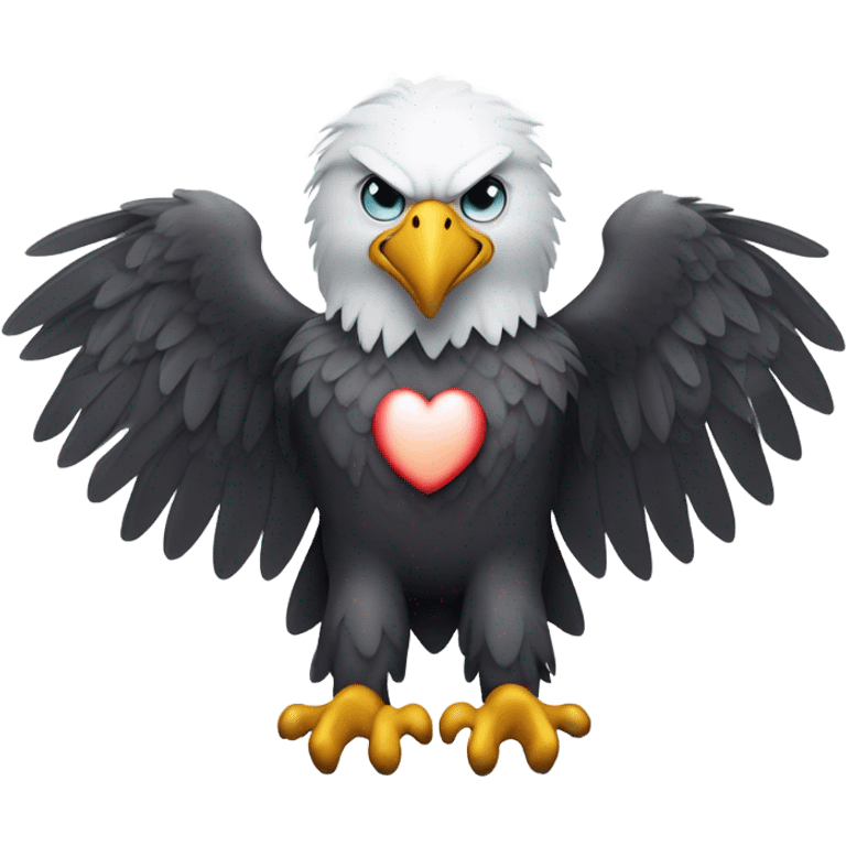 Eagles heart emoji