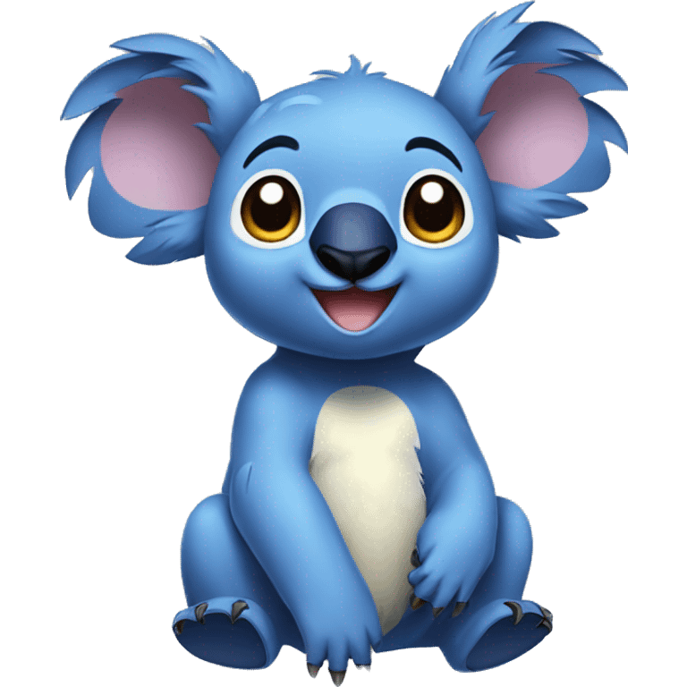 Stitch-blue-koala-Fakémon emoji