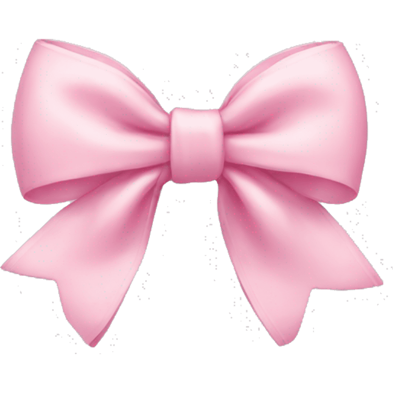 Baby pink bow emoji