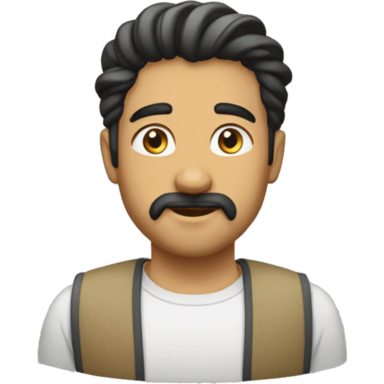 یه ادم عصبانی emoji