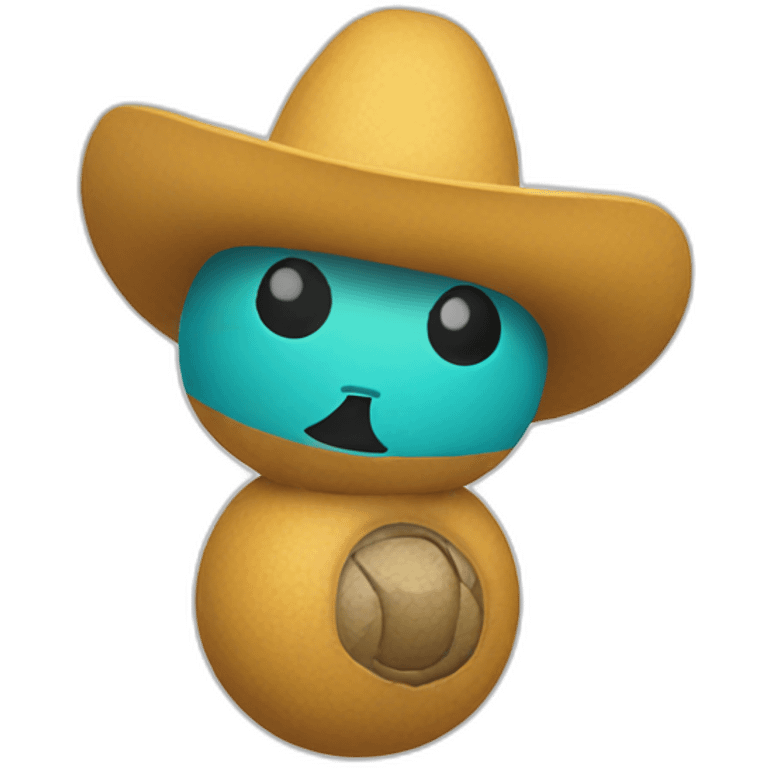 Mexican fidget toy emoji