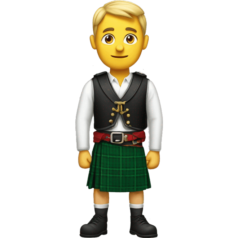 man in kilt emoji