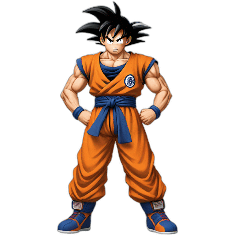 does goku clean nuts? emoji