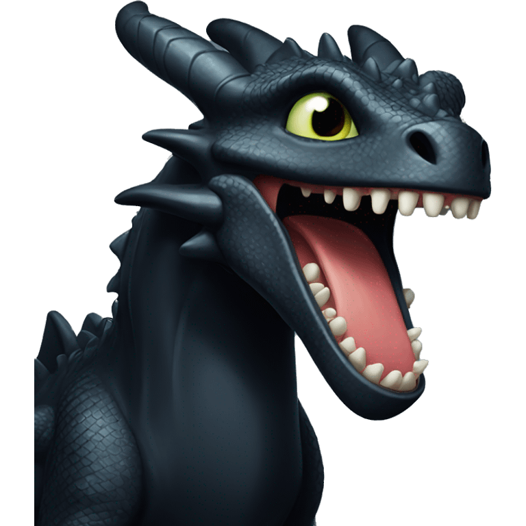 Toothless dragon  emoji