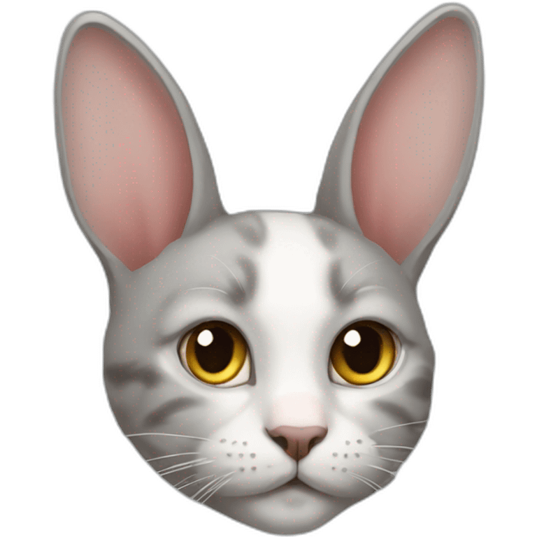 rabbit cat emoji