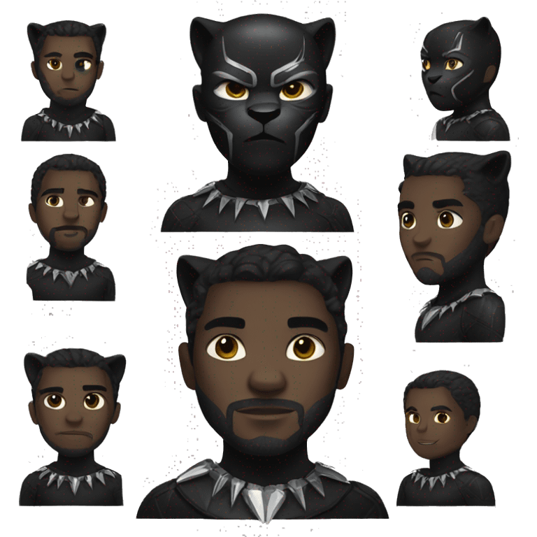 Black panther emoji