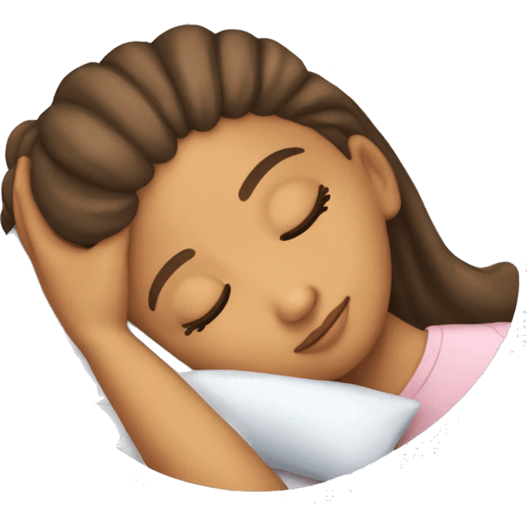 Ariana Grande sleeping emoji