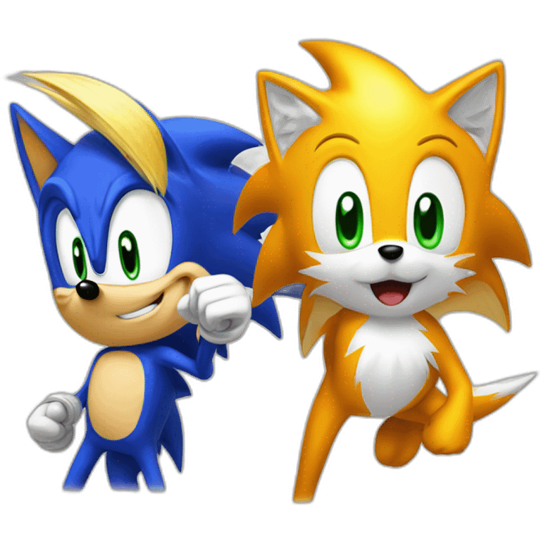 Sonic et tails emoji