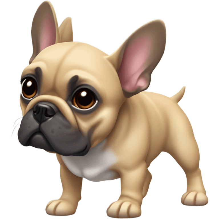 French bull dog emoji