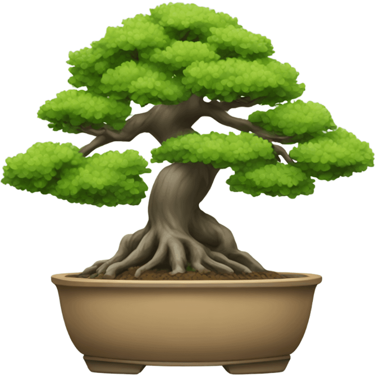 Bonsai tree emoji