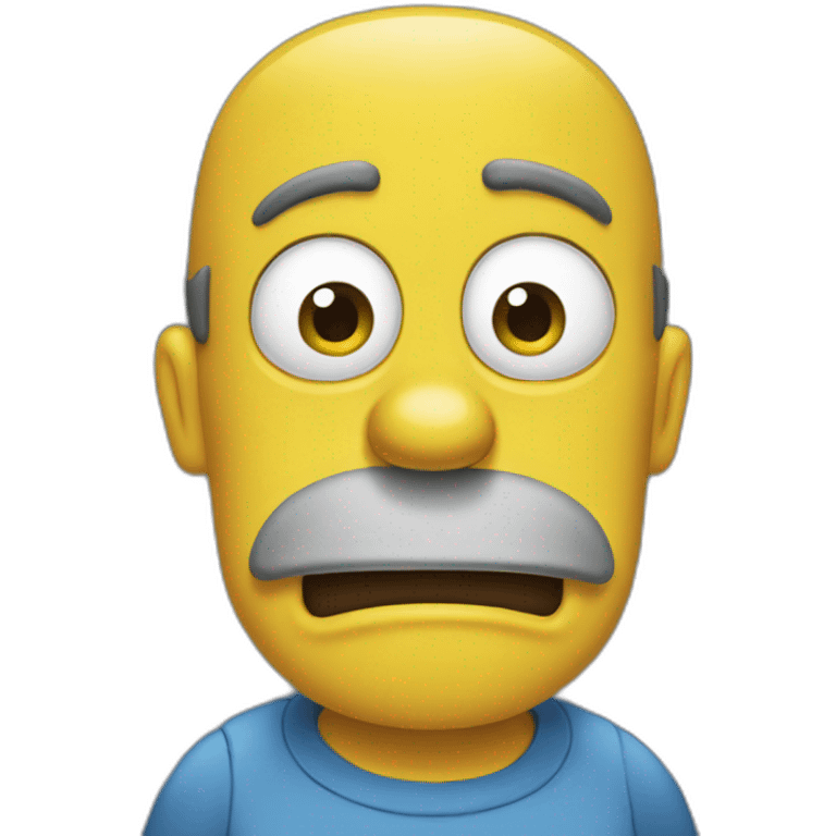 Homer simspon emoji