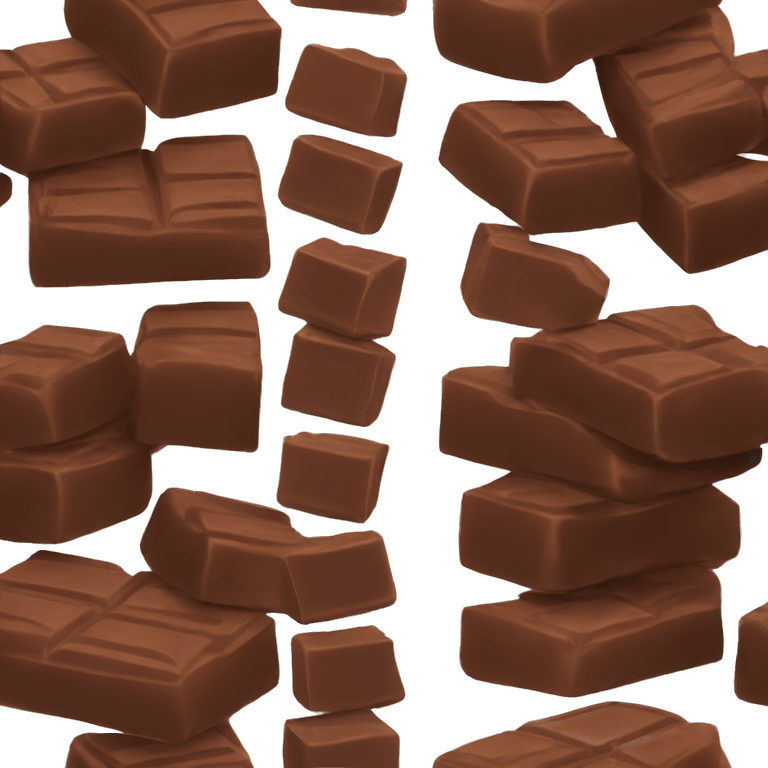 Chocolate tower  emoji