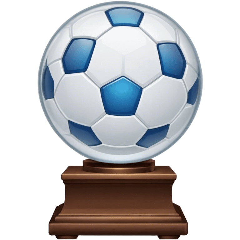 football crystall ball on the small stand emoji