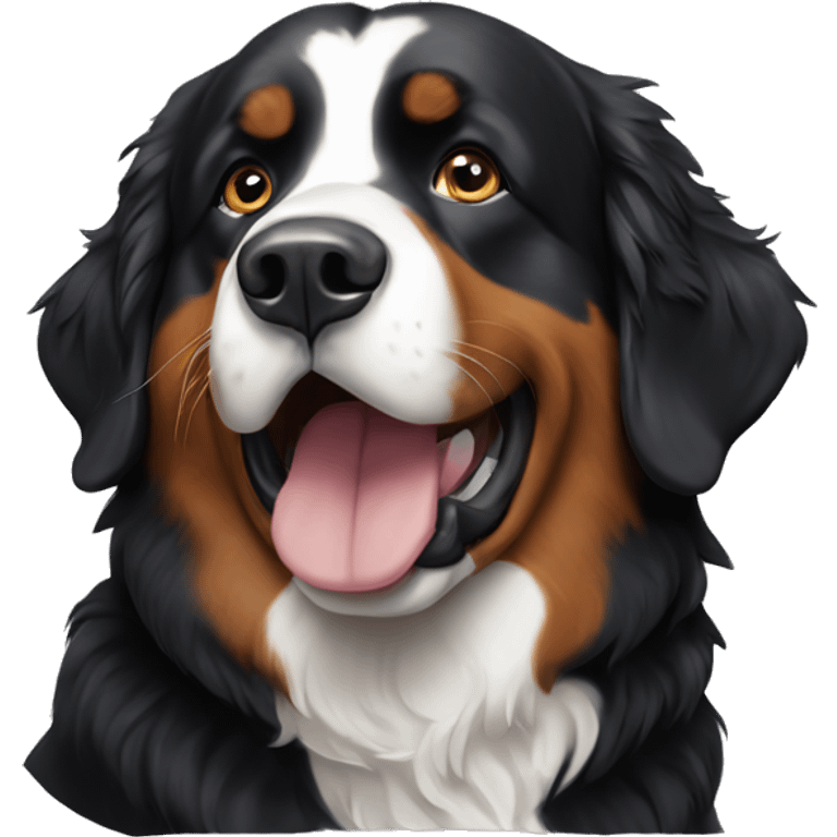 Bernese mountain dog emoji