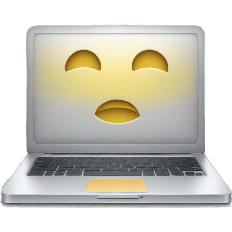 laptop with not charge emoji