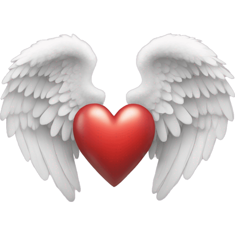 heart with angel wings emoji