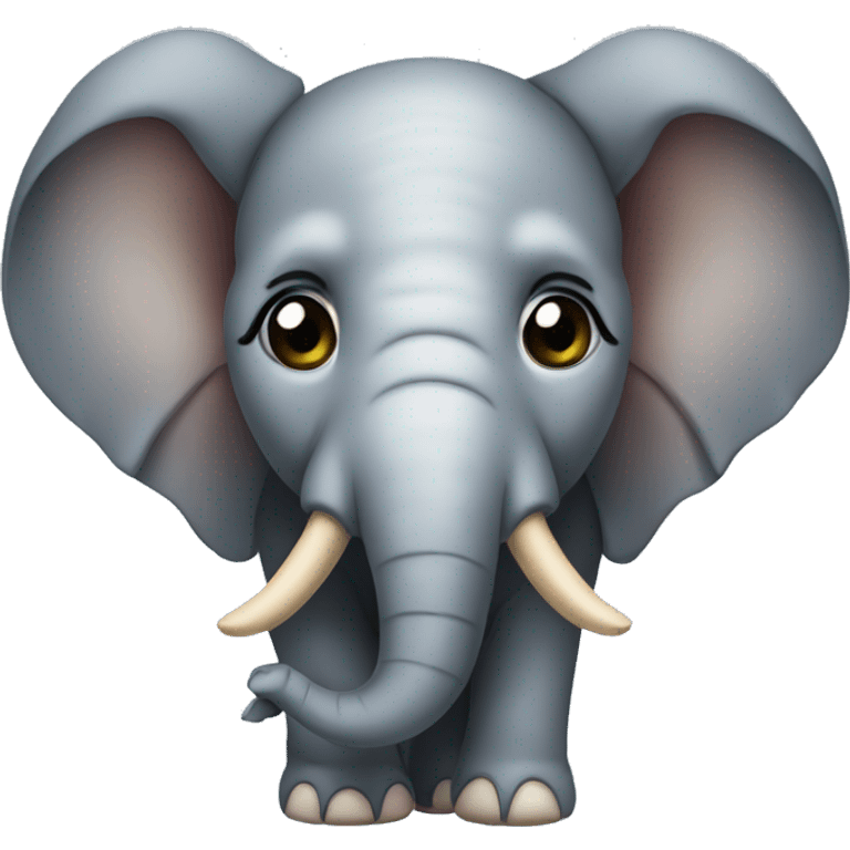 Elephant with an eyepatch  emoji