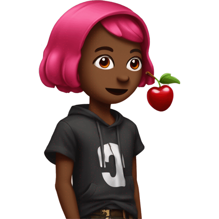 Ruby The cherry G59 rapper as a cherry  emoji