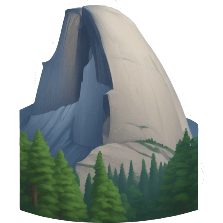 half dome in a chircle emoji