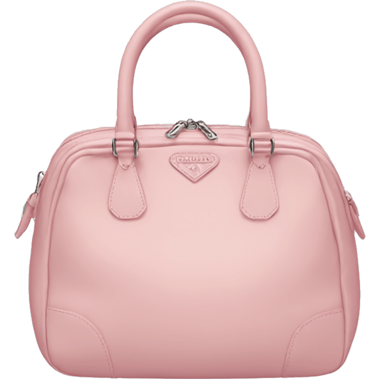 Pastel Pink prada bag  emoji