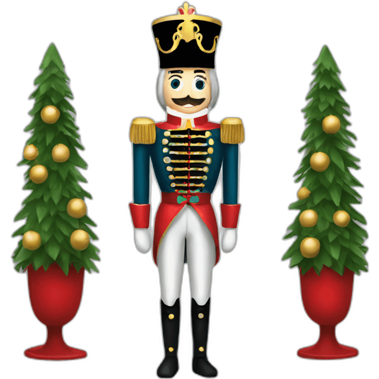 christmas nutcracker full body emoji