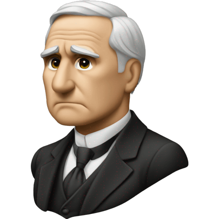 Warren Harding is very confused and shocked emoji