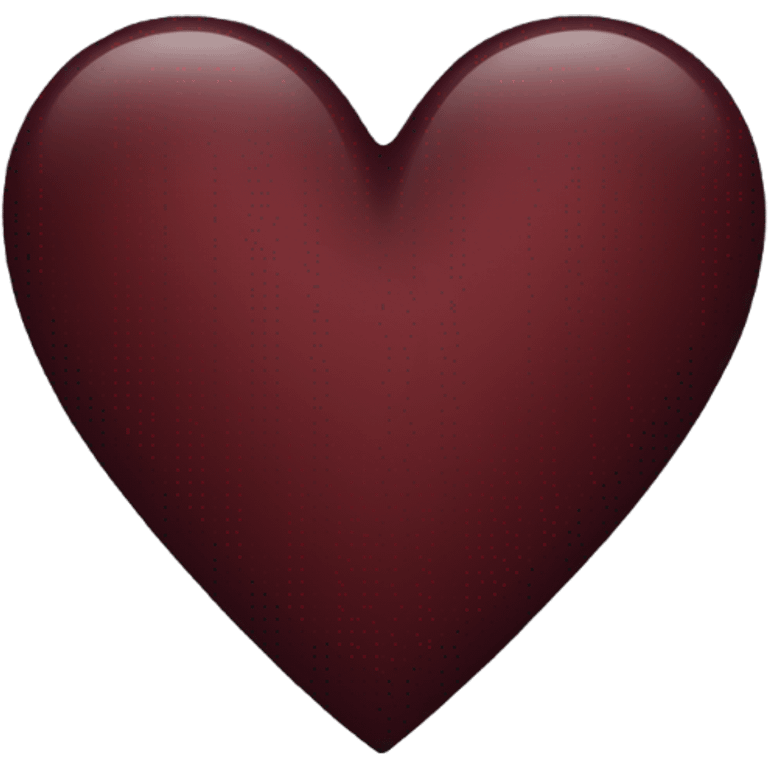 dark red heart emoji  emoji