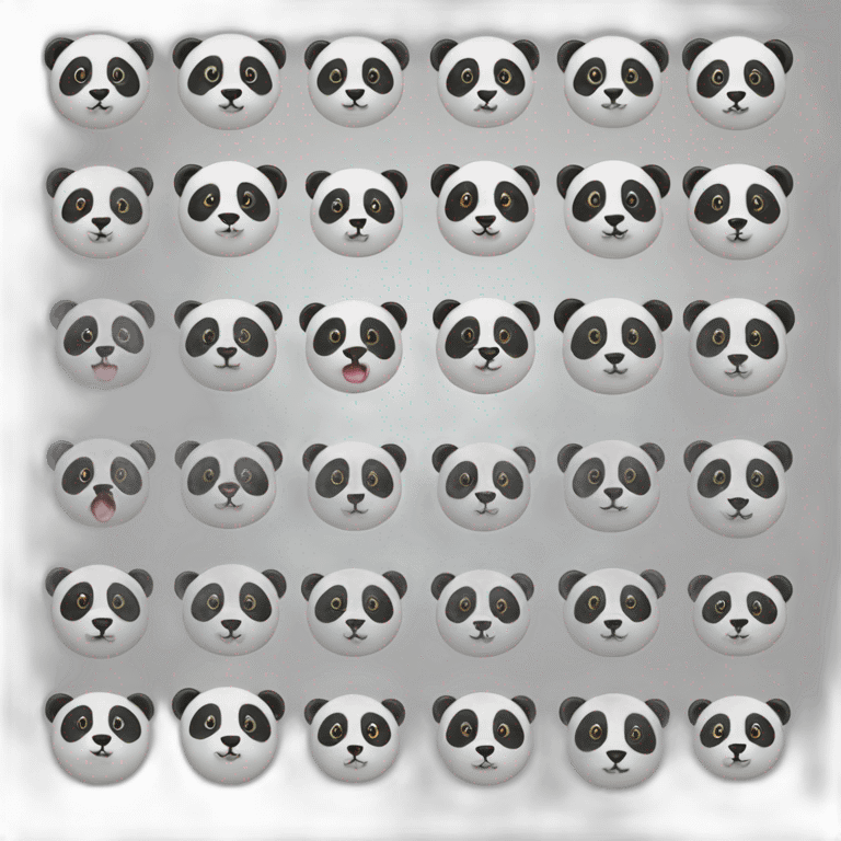 panda round emoji