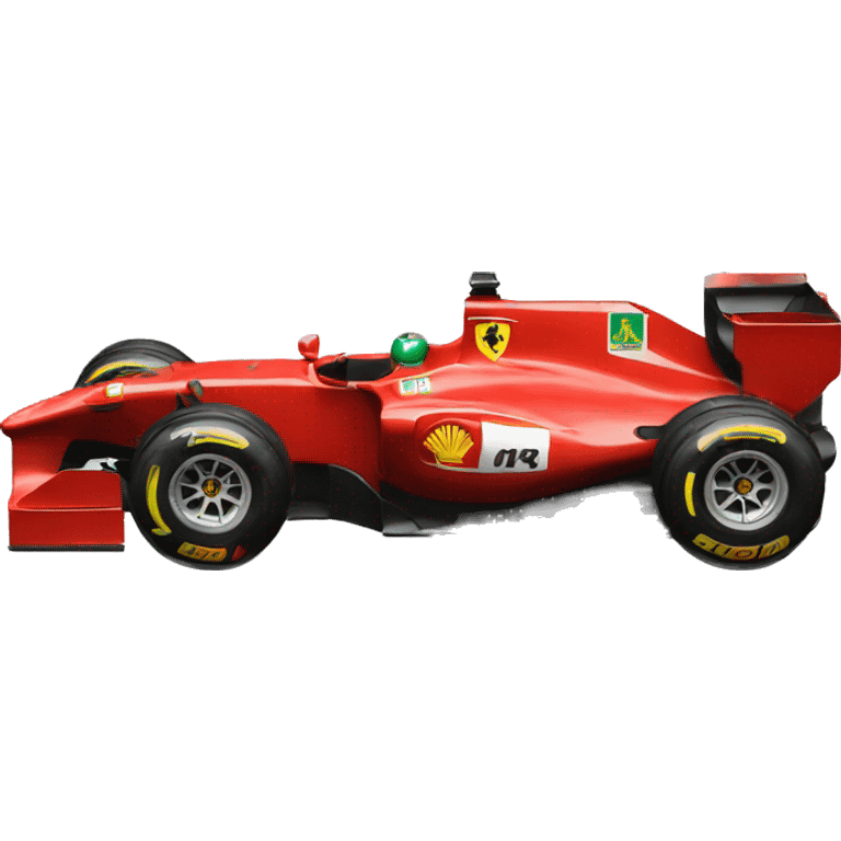 formula 1 ferrari car emoji