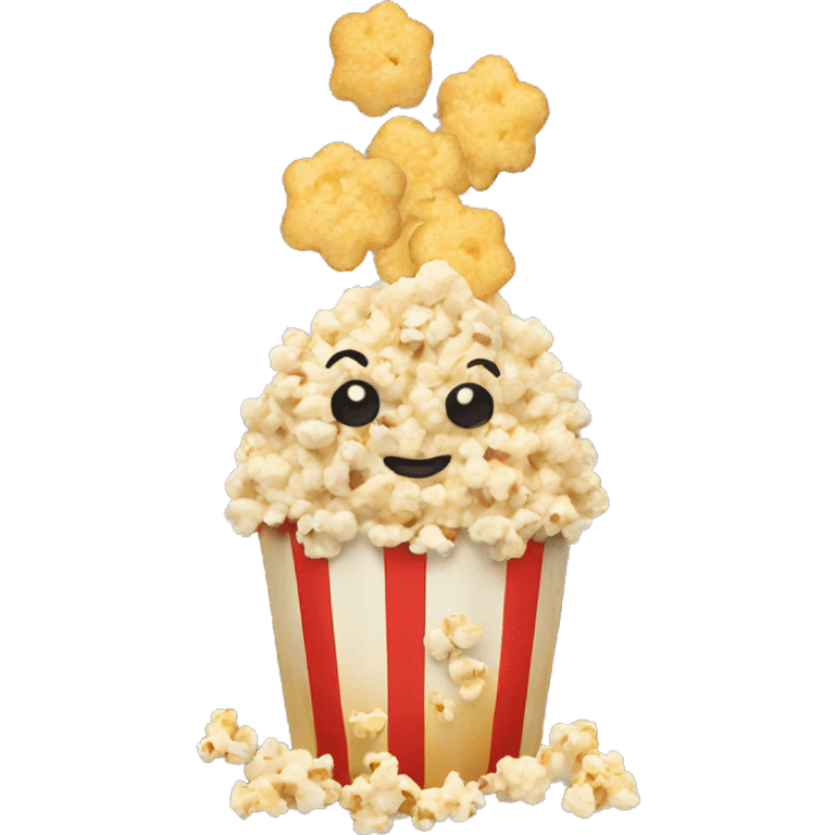 popcorn cake emoji