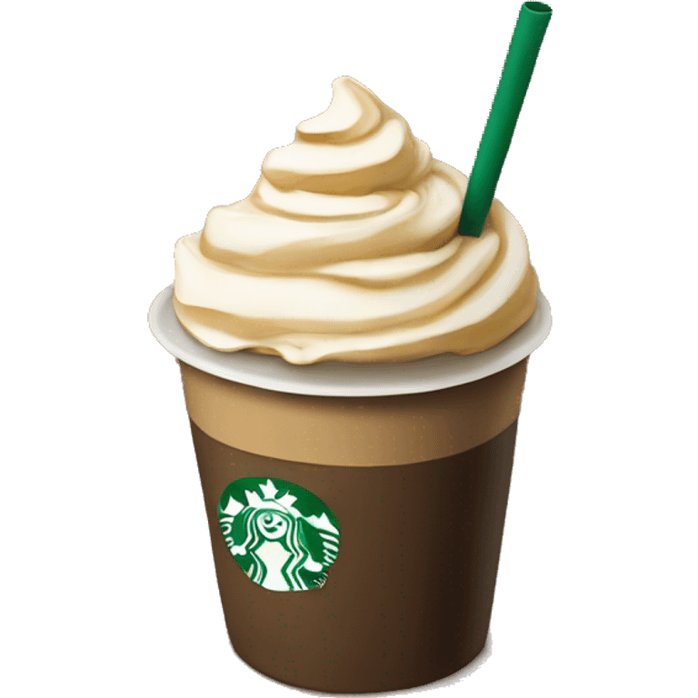 Starbucks coffee emoji