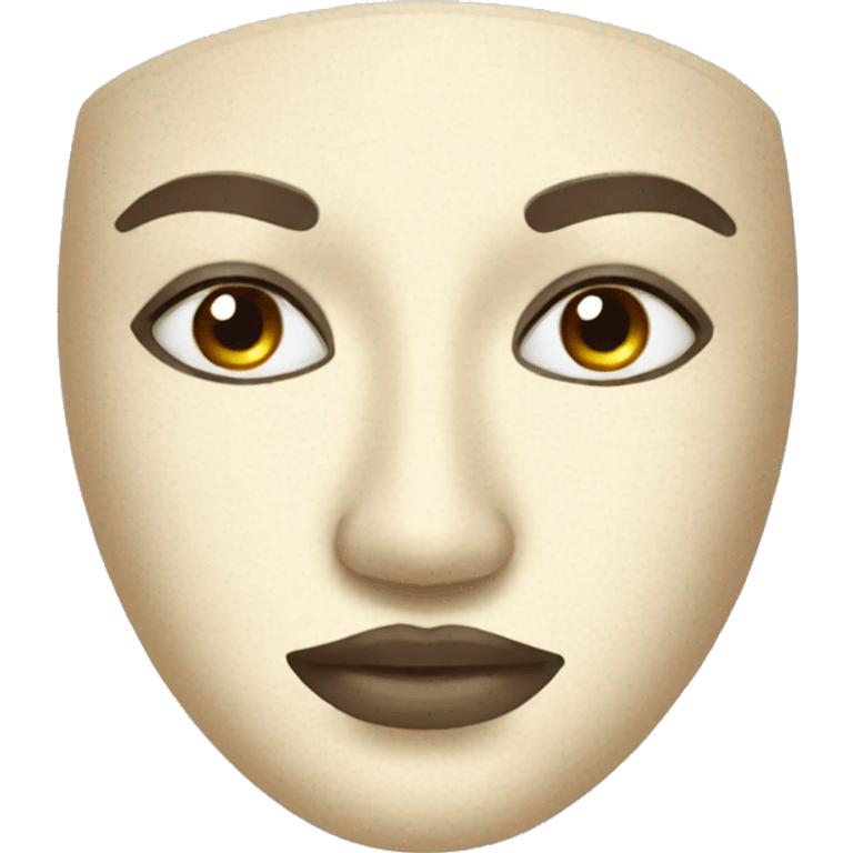 Skincare mask  emoji