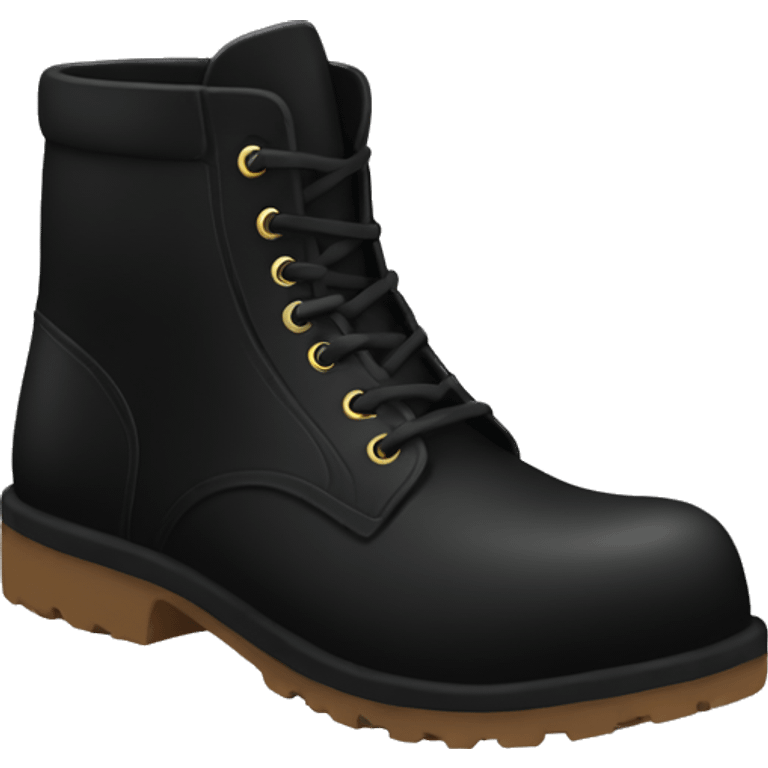 Black boots  emoji