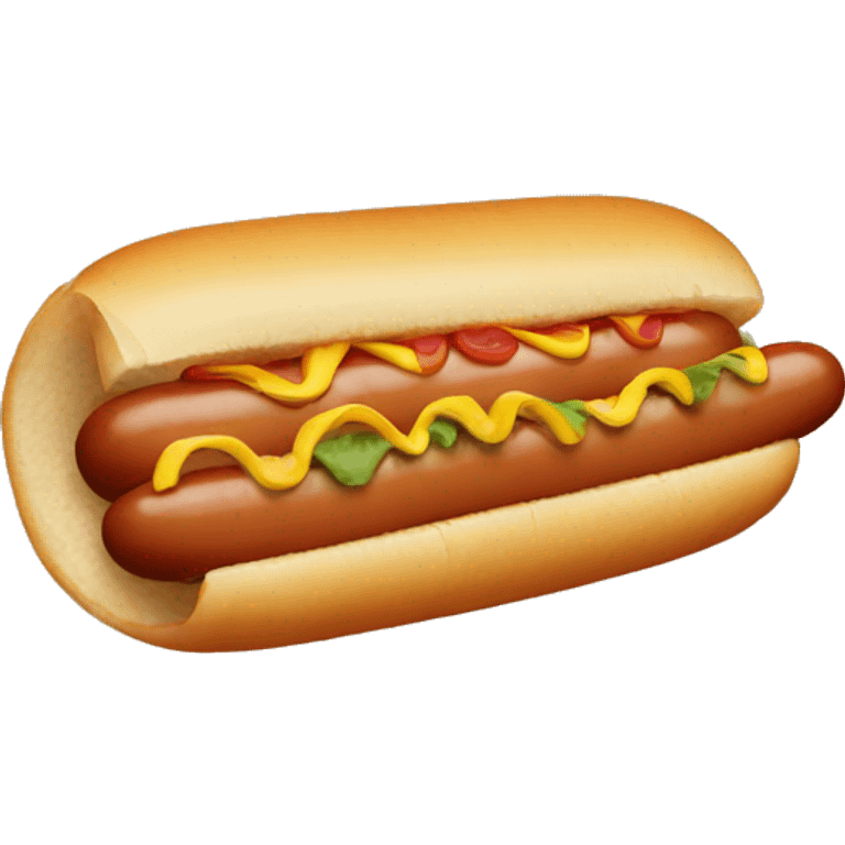 hot dog emoji