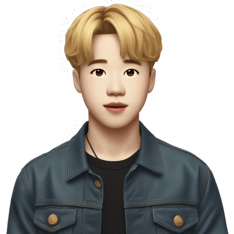 Jimin de BTS fâché  emoji