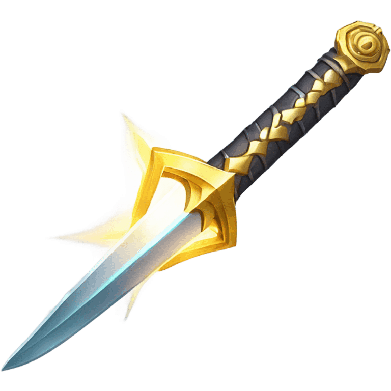 sci-fi sword with ray blade emoji