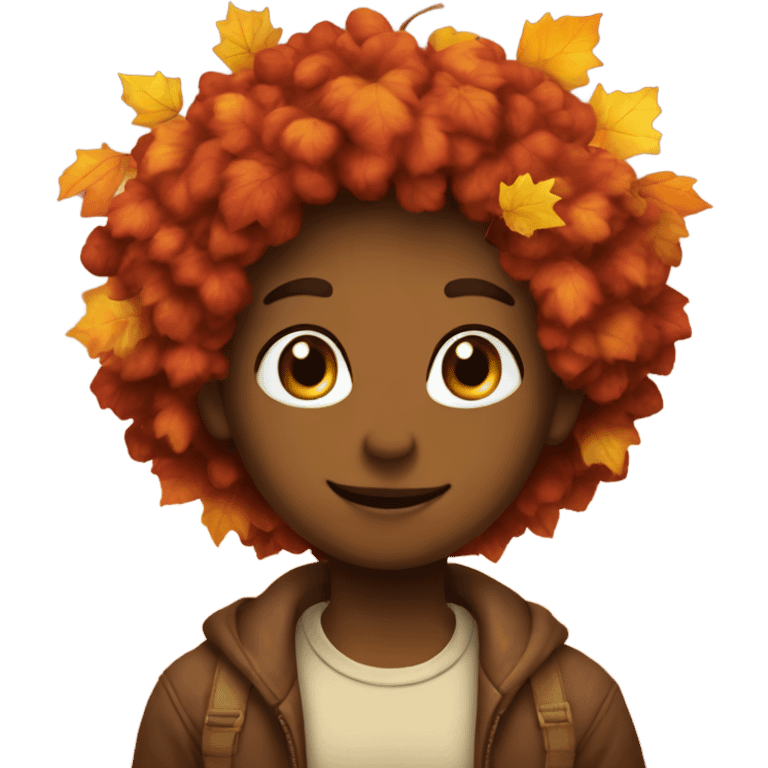 Heart of the autumn colors  emoji