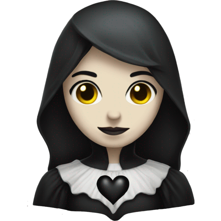 gothic heart emoji