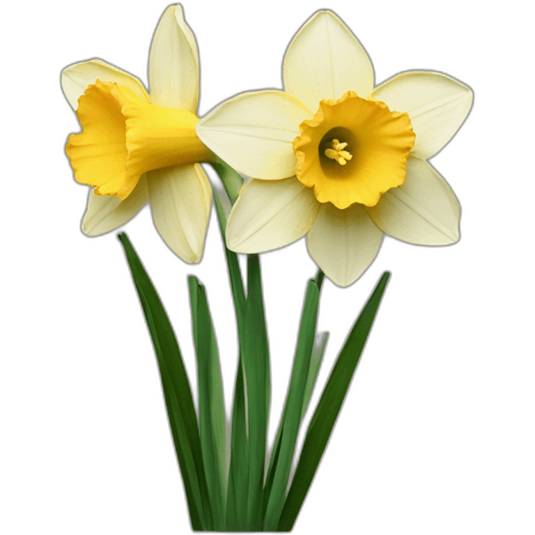 daffodil flowers emoji