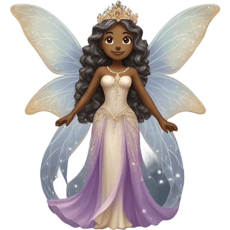 Royal fairy emoji