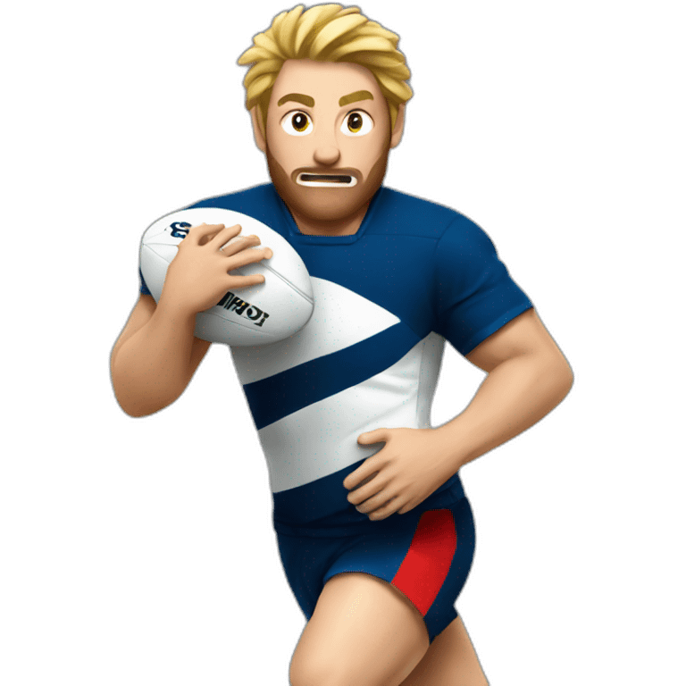 Placage rugby emoji