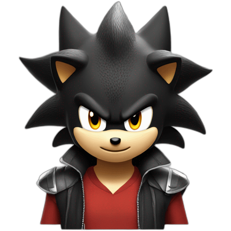 shadow the hedgehog 3d emoji