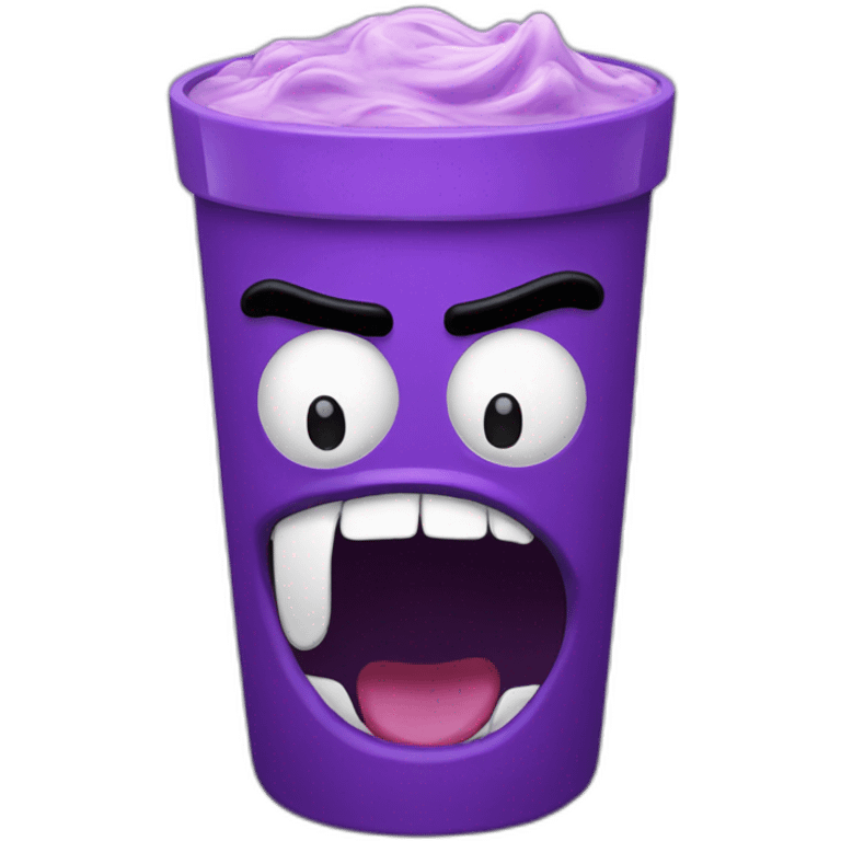 Grimace Shake emoji