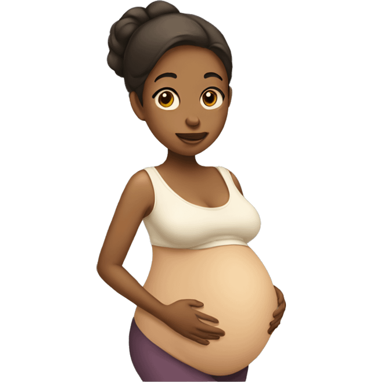 Pregnant emoji