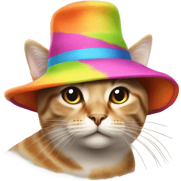 Cat in a hat  emoji