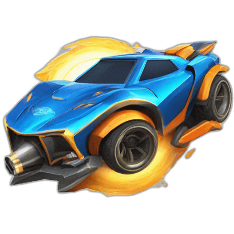 Logo Légende super sonic du jeux rocket league emoji