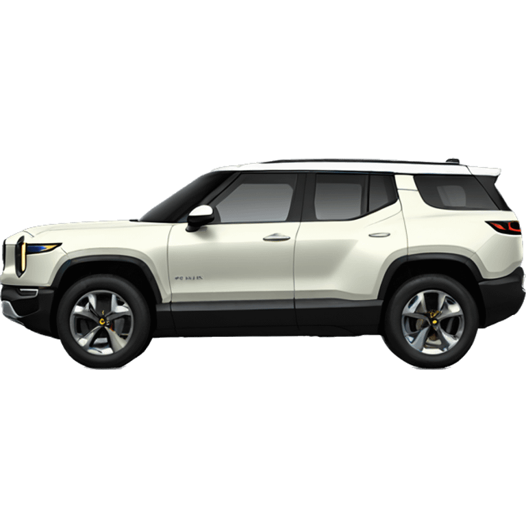 Rivian r3 car driving  emoji