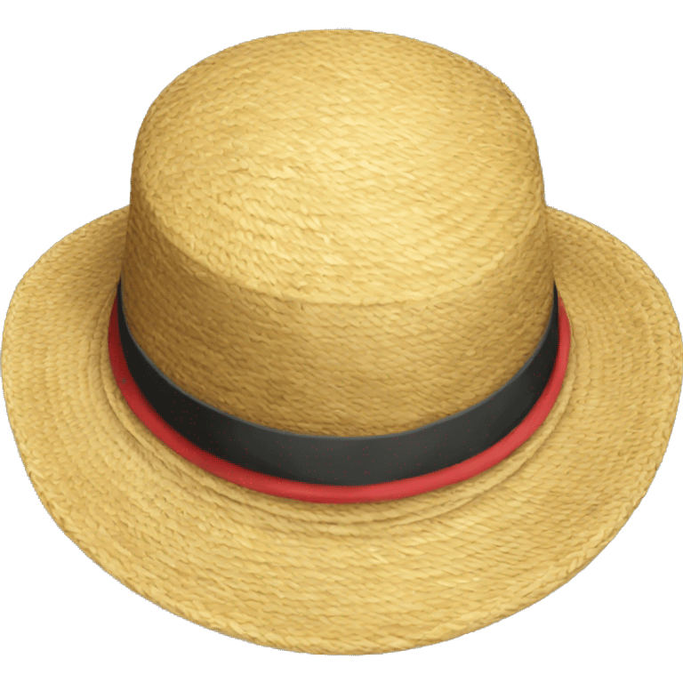 Luffy chapeau de paille emoji