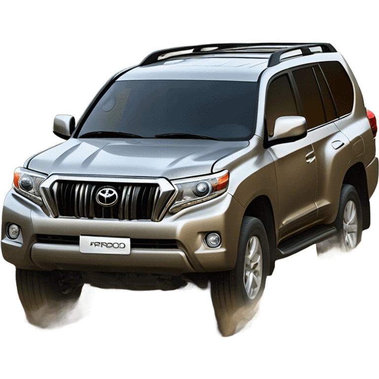 Toyota land cruiser prado 250 having fun emoji