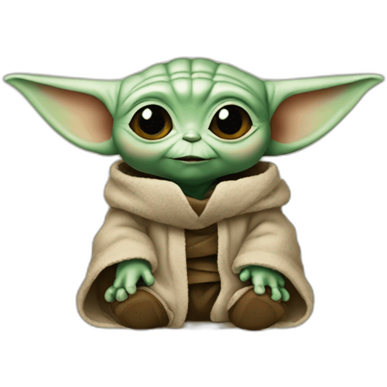 Baby yoda emoji